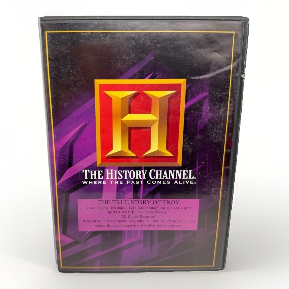 The True Story of Troy OOP Rare History Channel Documentary Roman Empire Trojans